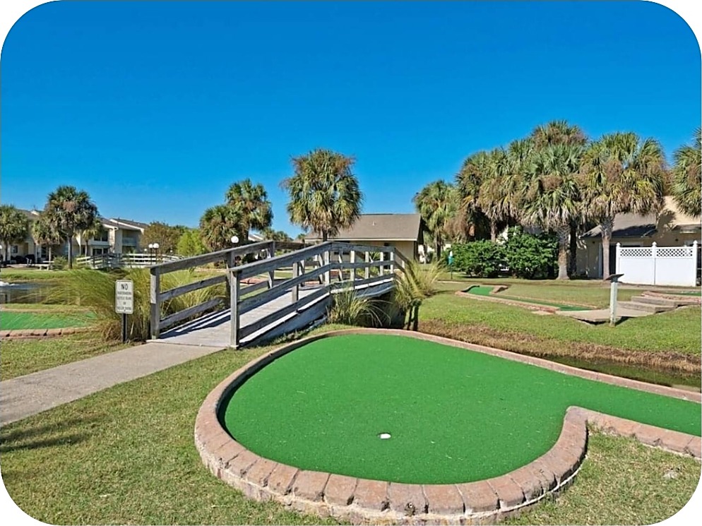 Minigolf del complejo